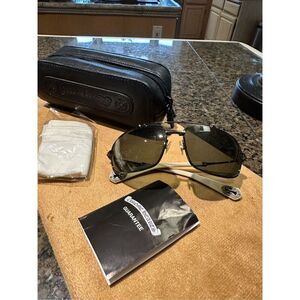 Men’s Chrome Hearts Boned Aviators